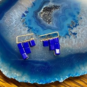 Sarah Briggs Blue Beaded Crawler